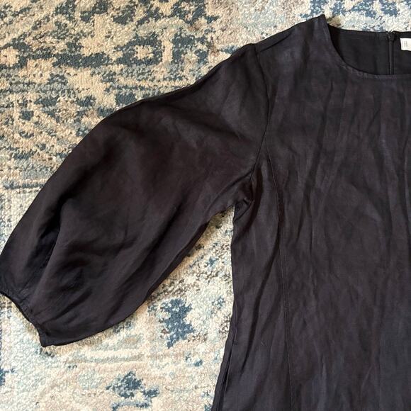 Everlane The Linen A-Line Midi Dress - Picture 5 of 8